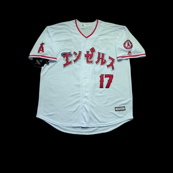 Shirts Shohei Ohtani Jersey Kanji Japanese Los Angeles Angels
